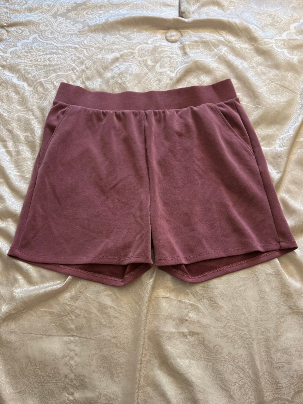 Lazypants Dusty Rose Relaxed Shorts – Size XL